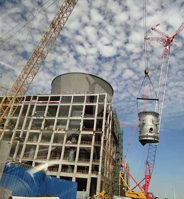 CFB Turnkey Project with 4000 Tons Refractory Materials