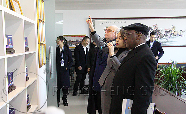 Former Premier of Niger visited Rongsheng Group